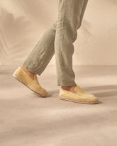 Suede Traveler Loafers Espadrilles |