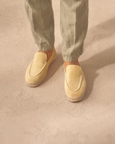 Suede Traveler Loafers Espadrilles |