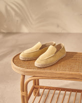 Suede Traveler Loafers Espadrilles |