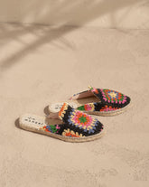Cotton Crochet Mules |