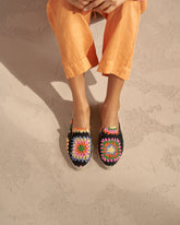 Cotton Crochet Mules |