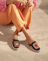 Cotton Crochet Mules |