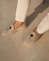 Organic Hemp Embroidered Espadrilles |