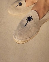 Organic Hemp Embroidered Espadrilles |
