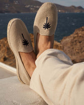 Organic Hemp Embroidered Espadrilles |
