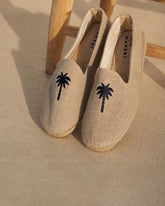 Organic Hemp Embroidered Espadrilles |