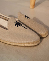 Organic Hemp Embroidered Espadrilles |