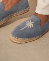 Suede Embroidered Espadrilles |