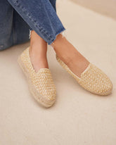 Raffia Flat Espadrilles |