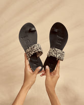 Raffia & Leather Sandals |