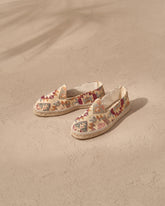 Espadrillas flat con motivo azteco |