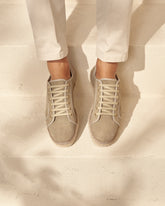 Cotton Canvas Lace-Up Espadrilles |