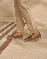 Suede Embroidered Espadrilles |