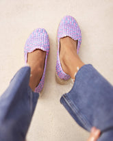 Raffia Pattern Double Sole Espadrilles | 