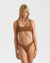 Seersucker Bralette Bikini - Beachwear Collection | 