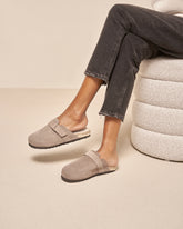 Suede Clog Mules - SABOT | 