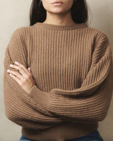 English Ribbed Sweater - Collezione Donna | 