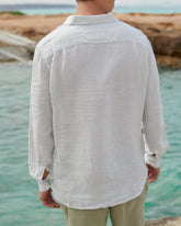 Linen Nassau Polo Shirt | 