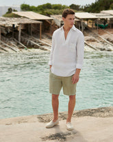 Washed Linen Positano Shorts - Men’s Collection | 