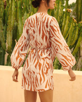 Printed Linen Caracas Dress - New Arrivals Women | 