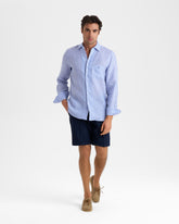 Linen Panama Shirt - Men’s Clothing | 