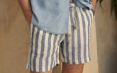 Light Linen<br />Malibu Shorts - Men's Clothing|Private Sale | 