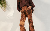 Printed Linen<br />Salamanca Trousers - Spring Promo|Women’s Clothing | 