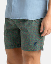 Ciro Printed Recycled Ultra Light Swim Shorts - Luca Rubinacci x Manebí|Total Look | 