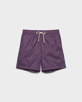 Ciro Printed Recycled Ultra Light Swim Shorts - Luca Rubinacci x Manebí|Total Look | 