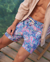 Printed Swim Shorts - Black Friday|Costumi Uomo | 