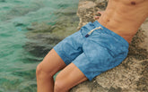 Tie-Dye Swim Shorts - Fall/Winter Sale|Men's Swimwear | 