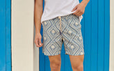 Printed Swim Shorts - Escape Planner | 