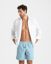 Printed Swim Shorts - Your Boat Day Look | 