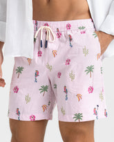 Costume in Misto Nylon-Cotone Stampato - Il look perfetto per una giornata in barca | 