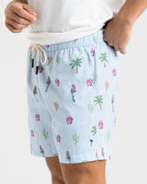 Costume in Misto Nylon-Cotone Stampato - Il look perfetto per una giornata in barca | 