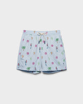 Costume in Misto Nylon-Cotone Stampato - Il look perfetto per una giornata in barca | 