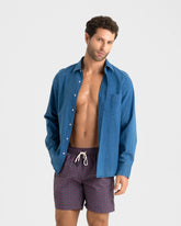 Ciro Costume in Nylon Riciclato Ultra-leggero Stampato - Il look perfetto per una giornata in barca | 