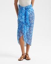 Sarong Calypso in Tie Dye Ikat - Sun-Ready Essentials | 