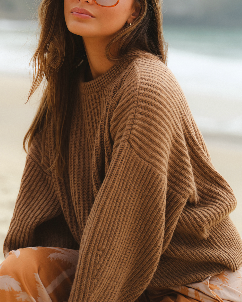 Warehouse sales camel jumper