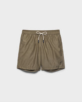 Natural Wool Blend Swim Shorts - Your Boat Day Look | 