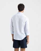 Recycled Polyester and Linen Blend<br />Swim Shorts | 