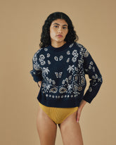 Cashmere Zephyr Crew Neck - Knitwear | 