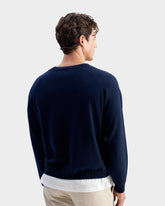 Cashmere Monterey Crew Neck | 