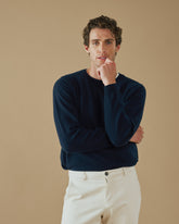 Cashmere Monterey Crew Neck - Knitwear | 