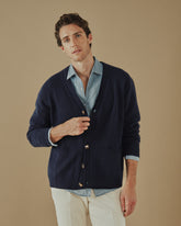 Cashmere Horizon Cardigan Man - Knitwear | 