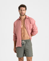 Costume in Poliestere Riciclato Misto Lino - Il look perfetto per una giornata in barca | 