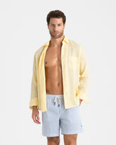 Costume in Misto Poliestere Riciclato e Lino - Il look perfetto per una giornata in barca | 