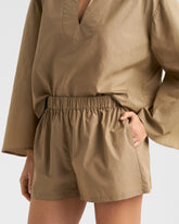 Cotton Popeline Bahia Shorts - Women's Clothing | 