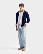 Cashmere Blend Carmel Overshirt - Abbigliamento Uomo | 