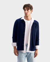 Cashmere Blend Carmel Overshirt - Abbigliamento Uomo | 